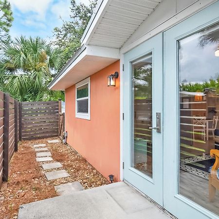 Coral Cottage, Stylish Studio Suite On Canal, Walkable To Beach, Private Parking Сент-Огастин Экстерьер фото