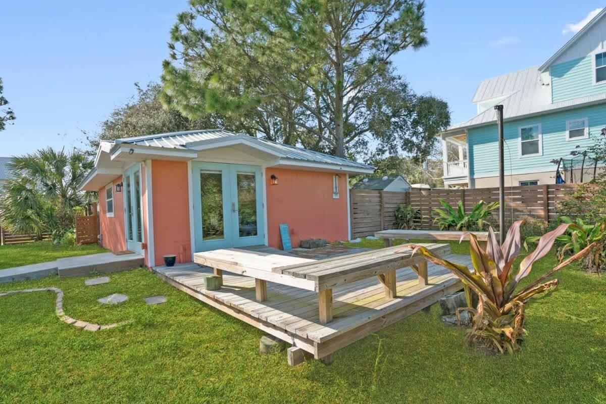 Coral Cottage, Stylish Studio Suite On Canal, Walkable To Beach, Private Parking Сент-Огастин Экстерьер фото